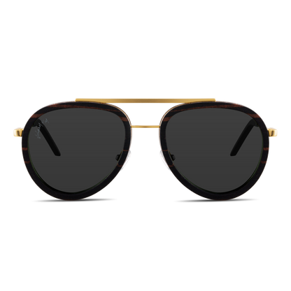 KIRK - Gold - Sunglasses - Johnny Fly Eyewear | #color_gold