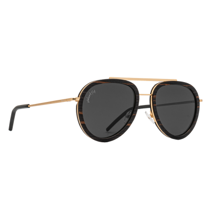 KIRK - Gold - Sunglasses - Johnny Fly Eyewear | #color_gold