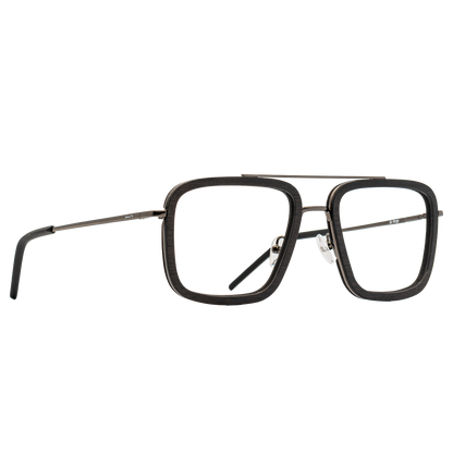 LAFORGE BLUGARD - Gunmetal - Blue Light Glasses - Johnny Fly Eyewear #color_gunmetal