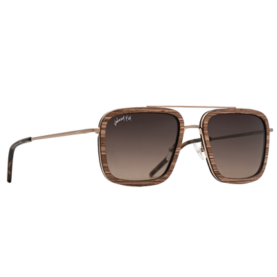 LAFORGE - Brushed Gold - Sunglasses - Johnny Fly Eyewear | #color_brushed-gold
