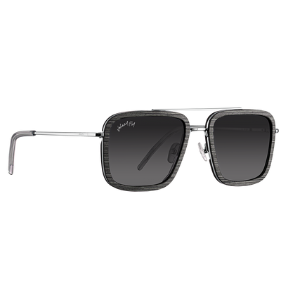 LAFORGE - Polished Nickel - Sunglasses - Johnny Fly Eyewear | #color_polished-nickel