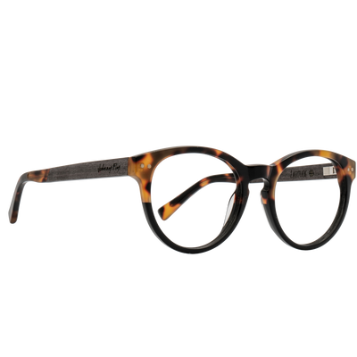 LATITUDE BLUGARD  - Split Gold Tortoise - Blue Light Reader - Johnny Fly Eyewear #color_split-gold-tortoise