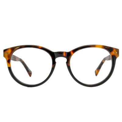 LATITUDE BLUGARD  - Split Gold Tortoise - Blue Light Reader - Johnny Fly Eyewear #color_split-gold-tortoise