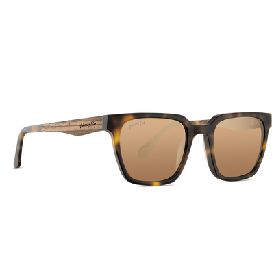 LONGITUDE - Matte Classic Tortoise - Sunglasses - Johnny Fly Eyewear | #color_matte-classic-tortoise