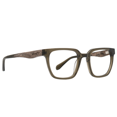 LONGITUDE BLUGARD - Olive - Blue Light Glasses - Johnny Fly Eyewear 