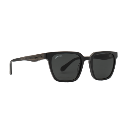 LONGITUDE  - Gloss Black - Sunglasses - Johnny Fly Eyewear | #color_gloss-black
