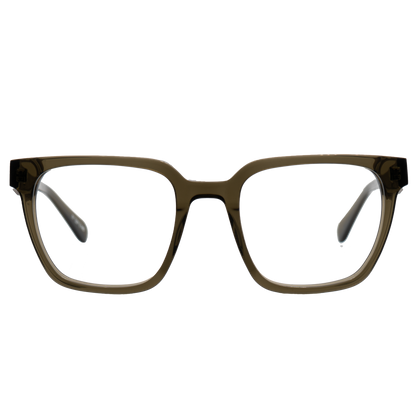 LONGITUDE FRAME  - Liquid Olive - Eyeglasses Frame - Johnny Fly Eyewear | 