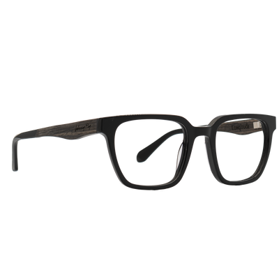 LONGITUDE FRAME  - Gloss Black - Eyeglasses Frame - Johnny Fly Eyewear | #color_gloss-black