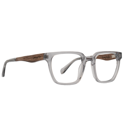 LONGITUDE FRAME  - Tinted Crystal - Eyeglasses Frame - Johnny Fly Eyewear | 