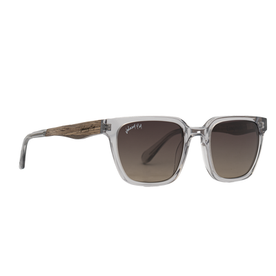 LONGITUDE  - Tinted Crystal - Sunglasses - Johnny Fly Eyewear | #color_tinted-crystal