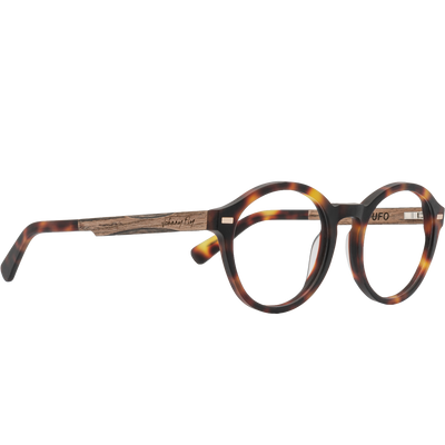 UFO Frame - Classic Tortoise - Eyeglasses Frame - Johnny Fly Eyewear #color_classic-tortoise