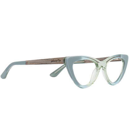 VISTA BLUGUARD - Blueberry Mint - Blue Light Glasses - Johnny Fly Eyewear #color_blueberry-mint