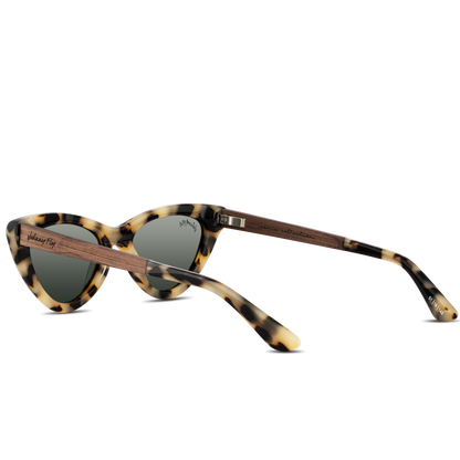 VISTA - White Tortoise - Sunglasses - Johnny Fly Eyewear | #color_white-tortoise