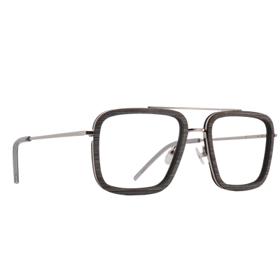 LAFORGE FRAME - Polished Nickel - Eyeglasses Frame - Johnny Fly Eyewear | #color_polished-nickel