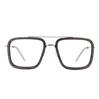 LAFORGE FRAME - Polished Nickel - Eyeglasses Frame - Johnny Fly Eyewear | 